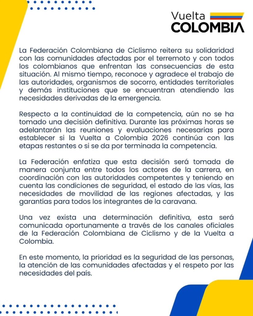 Comunicado etapa 6 cancelada - Parte 2