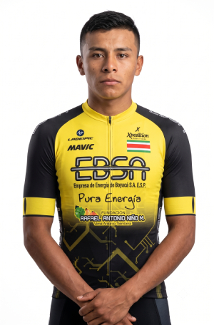 Edwin Alejandro Patiño - Ciclista del EPSA empresa de energía de Boyacá