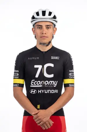 Luis Carlos Aguilar - Ciclista de Costa Rica en la Vuelta Colombia