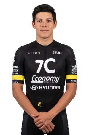 Sebastian Calderon - Ciclista Costarricense en la Vuelta Colombia